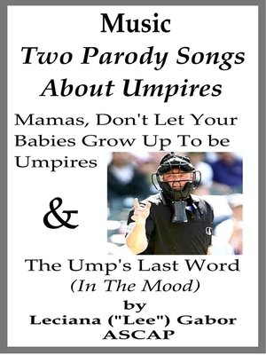 cover image of Two Parody Songs About Umpires